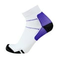 thumbnail image 3 of iHPH7 Low Ankle Socks for Women Breathable Socks Women's Athletic Socks Ankle Socks for Women Womens Athletic Socks Comfortable Socks for Women Socks for Women Ankle Purple L/XL, 3 of 3