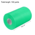 thumbnail image 2 of Tulle Rolls Fabric Spools 6" 100 Yards Blue Green for Decoration Wrapping Wedding DIY Crafts, 2 of 5