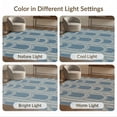 thumbnail image 7 of ODIKA 3'x5' Washable Accent Rug Pet Friendly, Non-Shedding Mat Modern Abstract Arches Symmetrical Panels Distressed Flourishes for Bedside, Nursery Room, 7 of 7