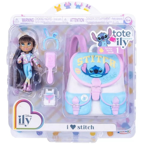 Disney Tote Ily Teenies Easter Series 1 I Love Stitch Mini Doll