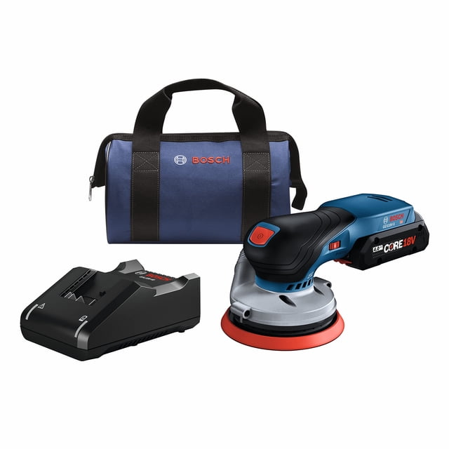 Lijadora Random Orbit Bosch GEX18V-5B15 de 18 V con batería de 4,0 Ah