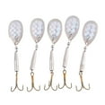 thumbnail image 2 of LOVIVER 5 Pieces Metal Hard Fishing Lures Bionic Baits with Treble Hooks A A, 2 of 8