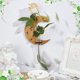 thumbnail image 5 of Juego de 3 estaciones de propagación de plantas con marco de madera de luna de 6,4 x 2,3 x 0,3 pulgadas, soporte colgante para plantas, jarrón hidropónico de vidrio para pared., 5 of 6