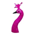thumbnail image 4 of simhoa Peacock Mannequin Head Decorative Party Elegant Simulation Animal Head Model Rose 35cm, 4 of 8