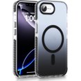 thumbnail image 1 of KOMI Clear Crystal Phone Case Compatible with iPhone 16E 6.1" - Shockproof Protective Heavy Duty Bumper Shell Anti-Yellow Anti-Scratch Cover Design for iPhone SE 4/4 2025, Black, 1 of 5