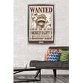 thumbnail image 2 of One Piece - Monkey D Luffy Wanted Poster Wall Poster, 22.375" x 34" Framed, 2 of 5