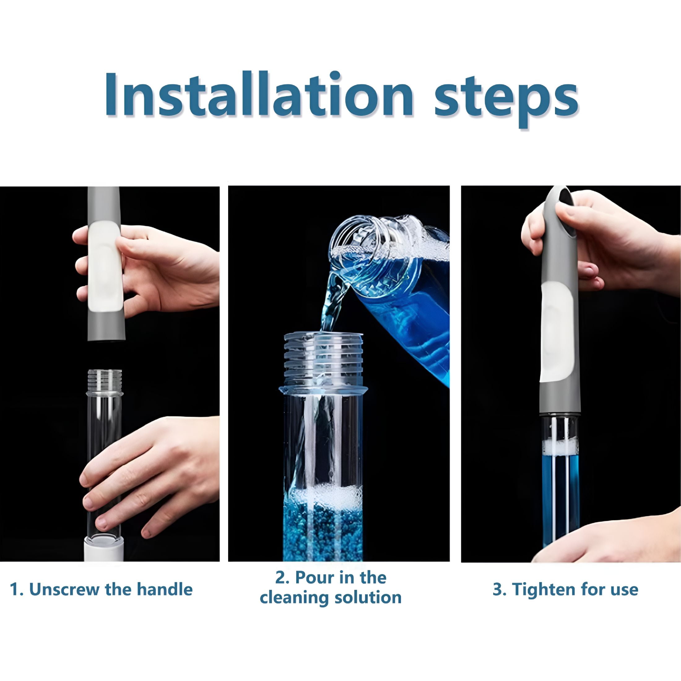 ACDANC Electric Spin Toilet Brush,Cordless Cleaning Brush Scrubber for Home,Suitable for Bathroom,Tub,and Floor