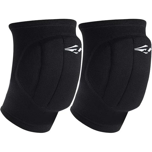 YJJSKEJI Volleyball Knee Pads with High Protective Low-Profile Soft Padding, Dance Riding Protection for Junior Youth Adult (XL)