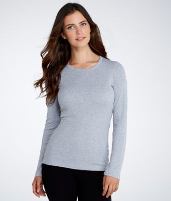 Splendid Long Sleeve Supima/Modal Top 