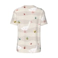 thumbnail image 3 of Balery Funny Goose1 Baseball Jersey for Men Casual Button Down Shirts Short Sleeve Active Team Sports Uniform-Medium, 3 of 9