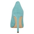 thumbnail image 3 of Nine West Womens Tatiana Leather Pointed Toe Pumps, 3 of 3