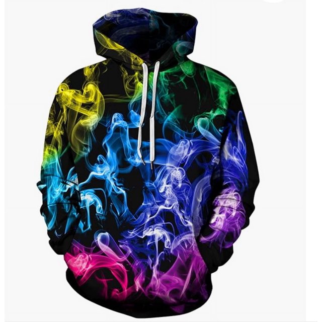 Haut Unisexe Hommes Femmes Chandail Imprimé Graphique 3D Mode Hip Hop Chandails à Capuchon