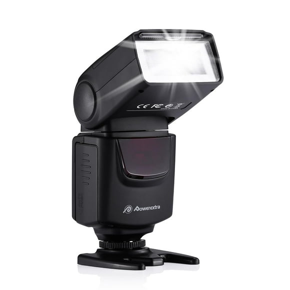 Flash de cámara Speedlite Powerextra DF-400 para Canon Nikon