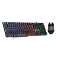thumbnail image 1 of Teclado y Mouse Alámbricos ADA Gamer Profesional Retroilumin Usb Negro, 1 of 4