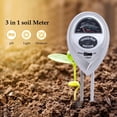 thumbnail image 3 of Luysn 3-In-1 Soil Meter Optimize Plant Health with Moisture,Light & Ph Testing,Soil Moisture Meter for Outdoor,Garden,Farm,Plant Care,No Battery Needed,Test for Garden Water Tester Ph 2.44"X10.24", 3 of 8