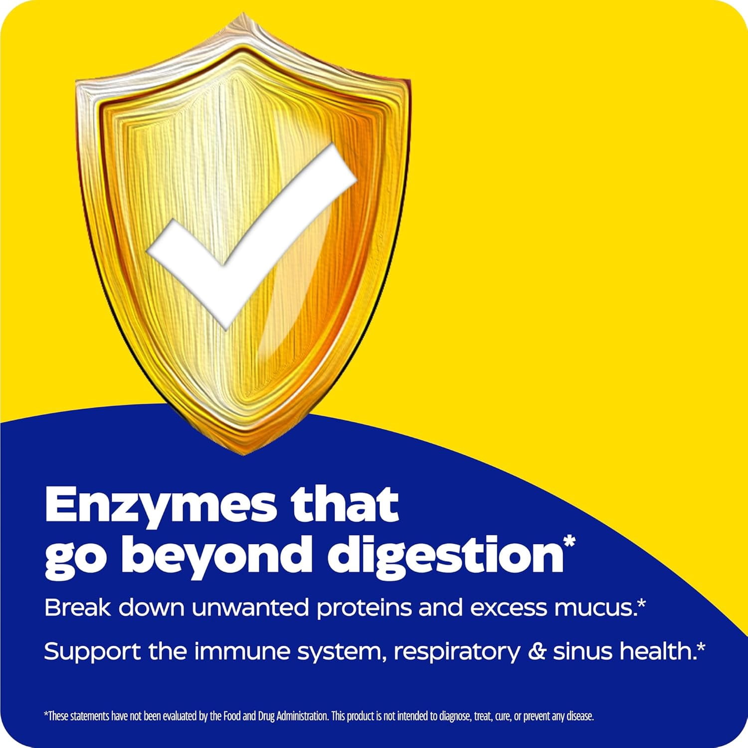 Enzymedica Immune Defense, Extra Strength, Proteolytic Enzymes for Twice the Immune Support, 90 Count