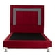 thumbnail image 2 of Box Base Cama Matrimonial + Cabecera Bora Rojo Dicasa  Bora Red, 2 of 8