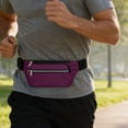 thumbnail image 4 of Vacemry Sac Banane Unisexe à Bandoulière, Grande Capacité, Sangle Réglable, Sac Banane pour Sports Extérieurs, Voyage, Randonnée, Cyclisme, Course, Pochette de Taille Résistante à l'Eau pour Hommes et Femmes, 4 of 6