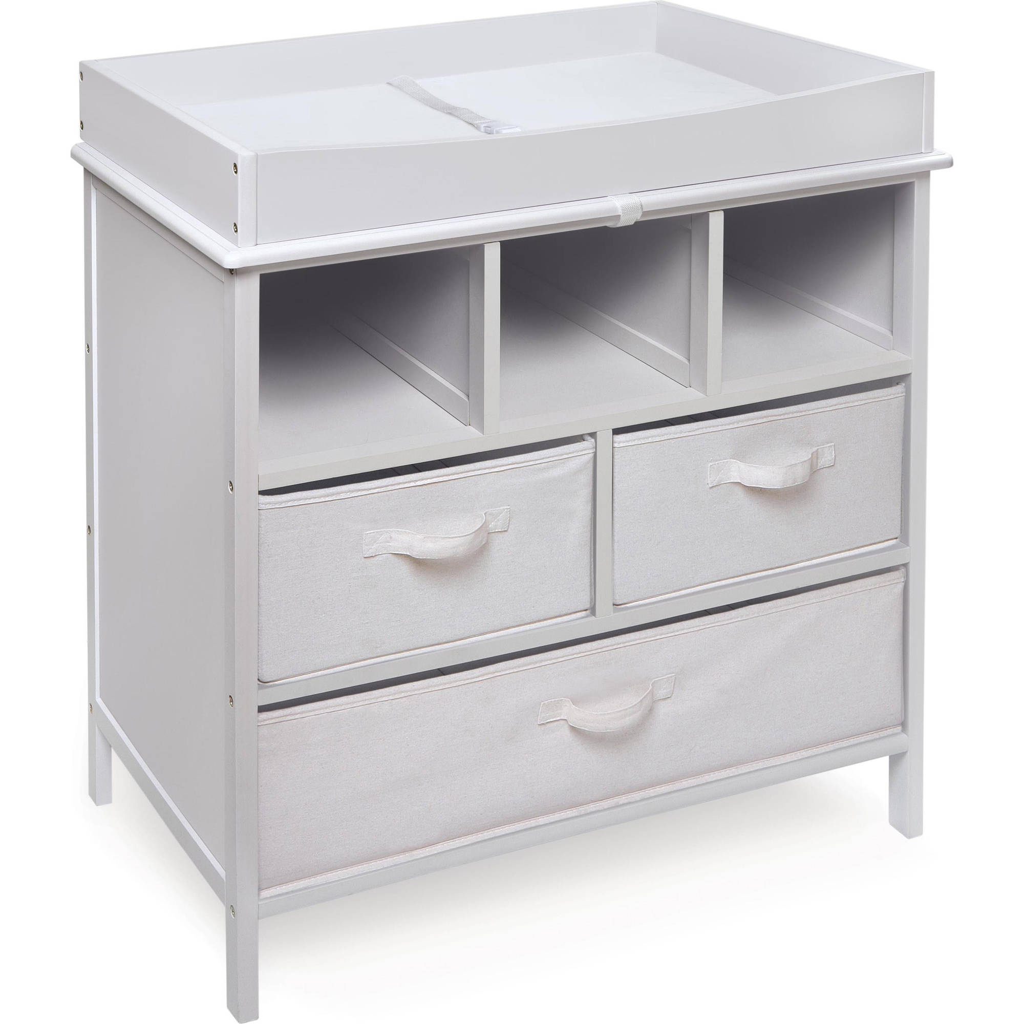 Badger Basket Estate Baby Changing Table, White