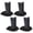 Black, variant on Drawstring Boot Storage Bags 4-Pack, 21 x 12 in, Hiking & Travel(Beige)