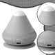 thumbnail image 5 of Bola de masaje vibratoria Bola de masaje de espalda eléctrica Silicona Ergonómica con gris, 5 of 7