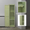 thumbnail image 4 of Armario de almacenamiento con ranura estrecha para balcón, protector solar, casillero con ranura impermeable, casillero de madera maciza para exteriores, gabinete de comestibles para exteriores, 4 of 4