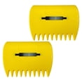 thumbnail image 3 of Peleccionador de hojas de GRABBER de hojas de 2x y 2x para la basura de desechos Ligero versátil de 34x24.5 cm Herramienta de jardinería Handheld Amarillo, 3 of 8
