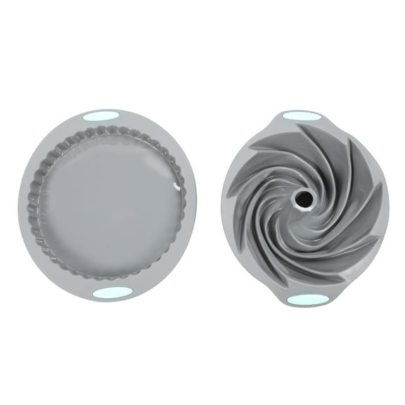 Round Fluted Cake Pan - Nonstick Bundt Mold for Easy Baking & Release