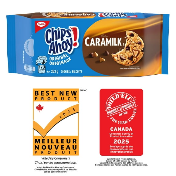 CHIPS AHOY! Crunchy Caramilk Cookies, 253 g