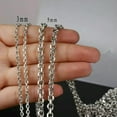 thumbnail image 4 of Silver 2/3/4/5mm Stainless Steel Bulk Factory Wholesale Round Rolo Chain, 4 of 6