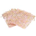 thumbnail image 1 of Mesh Gift Bag, Organza Bag Mesh  For Gifts For Jewelry For Candies ANGGREK Oro rosa, 1 of 8