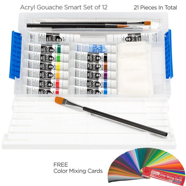 Turner Acryl Gouache Set of 24 20 ml Tubes