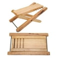 thumbnail image 3 of Stool Pedal, Bamboo Guitar Foot Rest Foldable  For Bass, 3 of 8