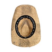 Peter Grimm Drifter Hats, Woven Straw Hat Unisex, Cowboy & Cowgirl Black, Maverick