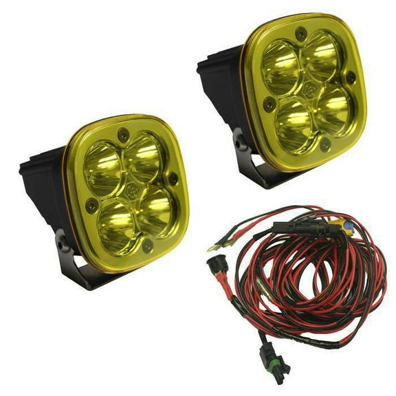Baja Design Fits Squadron Sport Pair Amber LED Spot 557811