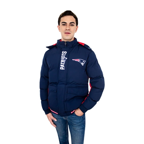 CHAMARRA PARA CABALLERO NEW ENGLAND PATRIOTS 100% ORIGINAL NFL 323513