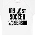 thumbnail image 4 of Inktastic My 1st Soccer Season Boys Baby Bodysuit, 4 of 5