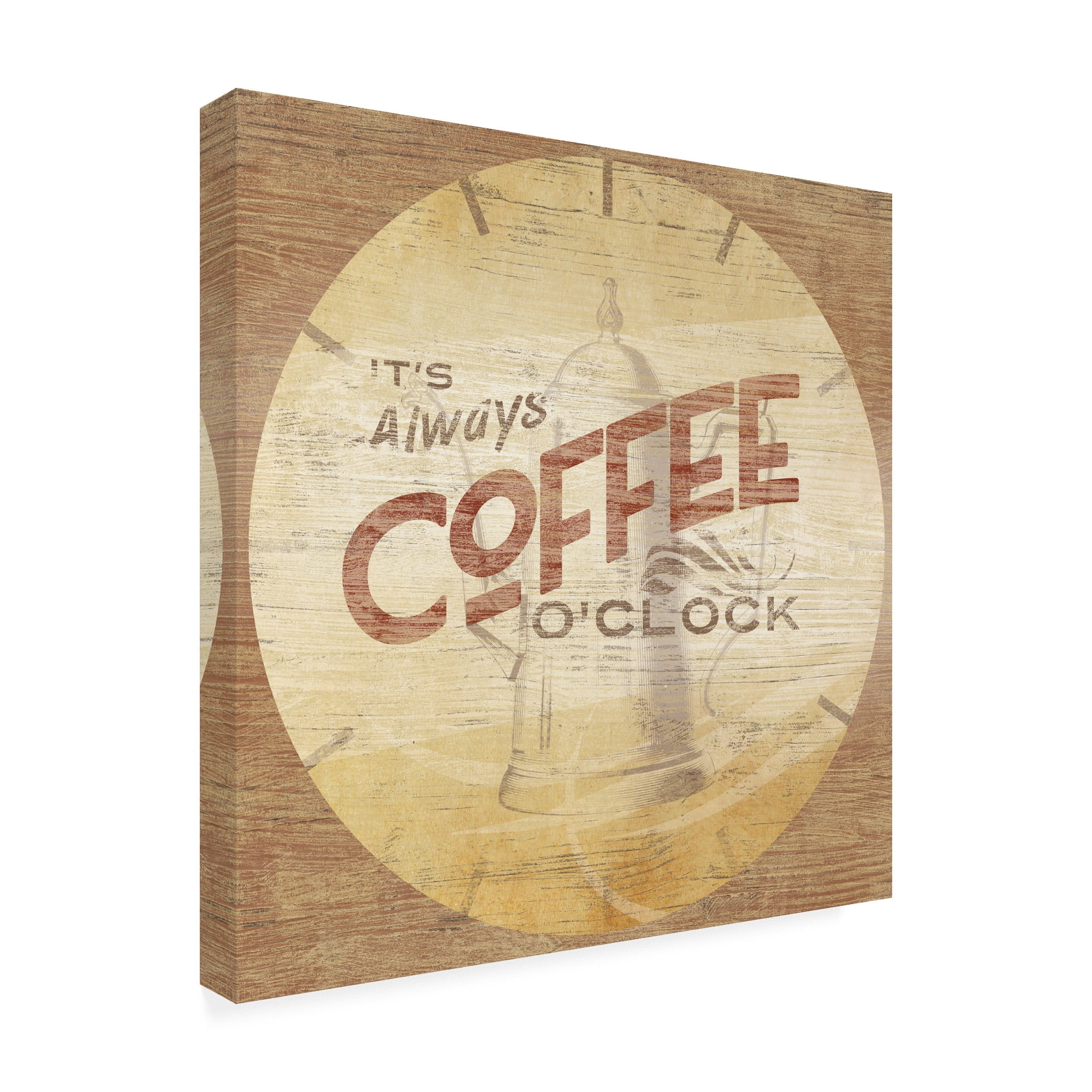 Trademark Fine Art 'Beverage O'Clock I' Canvas Art by June Erica Vess