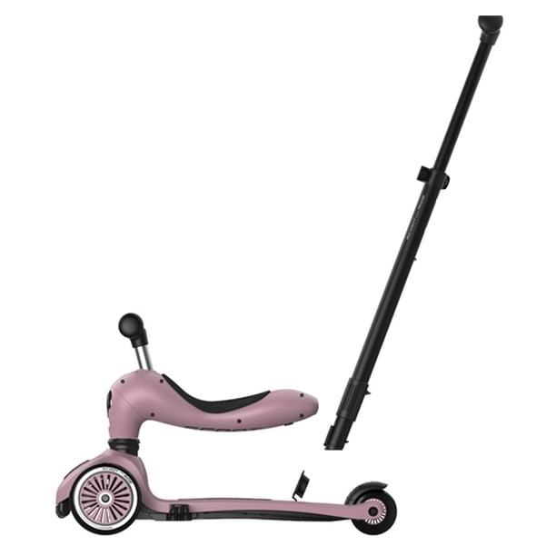 Scoot & Ride 2-in-1 Kid Scooter Push Bar Highwaykick 1 Push & Go