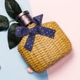 thumbnail image 2 of 1 rollo de cinta de corazón con lámina dorada de 5 yardas con borde de encaje festoneado para ramos de boda, decoraciones de fiesta y envoltura de regalos (azul oscuro), 2 of 7