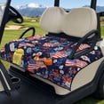 thumbnail image 3 of Whosucclay American flag Club Car Seat Cover Protector 4 Convenient Pockets Golf Cart Sea, Keeps Seat Cool Golf Cart Seat Covers for EZGO Club Cars, 3 of 9
