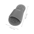 thumbnail image 2 of RUNROTOO 2Ud Exfoliantes Para Pies Con Suela Antideslizante Y Masaje De Silicona Color Gris, 2 of 6