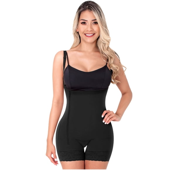 FAJA COLOMBIANA COLOMBIANS SONRYSE 46 TIPO REDUCTORA NEGRO TALLA T CH