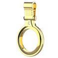 thumbnail image 1 of Monstrate Funda protectora de Metal con llavero para Airtags, a prueba de golpes, antiarañazos, anticaída, carcasa protectora para Airtag Air Teléfono y Comunicación oro tirano, 1 of 8