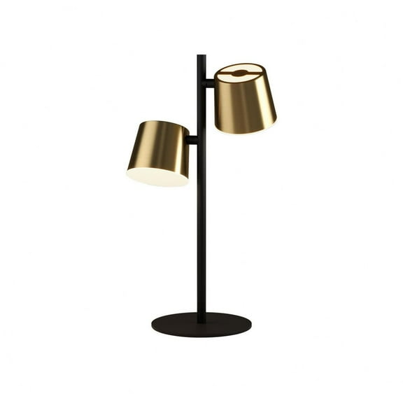 39986A-Eglo Lighting-Altamira - 20W 2 Led Table Lamp In Transitional Style 20 Inches Tall And 7.09 Inches Wide