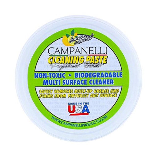campanelli's cleaning paste [one 12oz tub] professional formula multi
