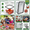 thumbnail image 6 of 48Pcs BPA-Free Food Storage Set - 24 Airtight Containers & Lids with Labels for Pantry, Travel, Kitchen Organization, 6 of 7