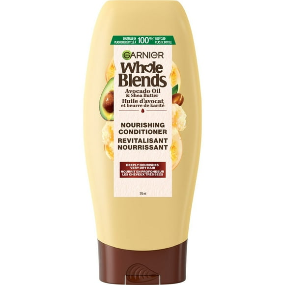 Garnier Whole Blends Revitalisant nourrissant avec huile d'avocat et du beurre de karité, 370 mL 370 ml