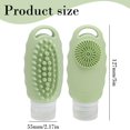thumbnail image 3 of Travel Bottles for Toiletries,Leak Proof Refillable Squeezable Containers,Multi‑Functional Silicone Toiletry Bottle with Massage Nubs,Silicone Travel Lotion Dispenser,Liquid Silicone Squeeze Holder, 3 of 4
