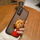 thumbnail image 3 of Funda mate para Huawei NOVA Y70 10 9 8SE 8 7SE 7I 7 6 5I 4 3I 4G 5G Funda Coque Capa Shell cubierta travieso t-oso de peluche pareja, 3 of 5